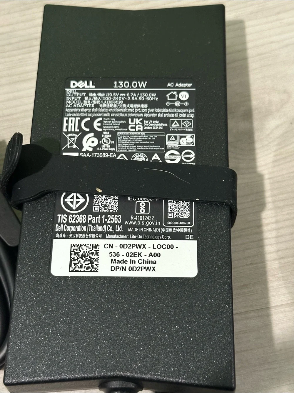 Dell Pro Dock WD25 USB-C Docking Station 130W HDMI 2.1 DP 1.4 w/ Adapter NIB